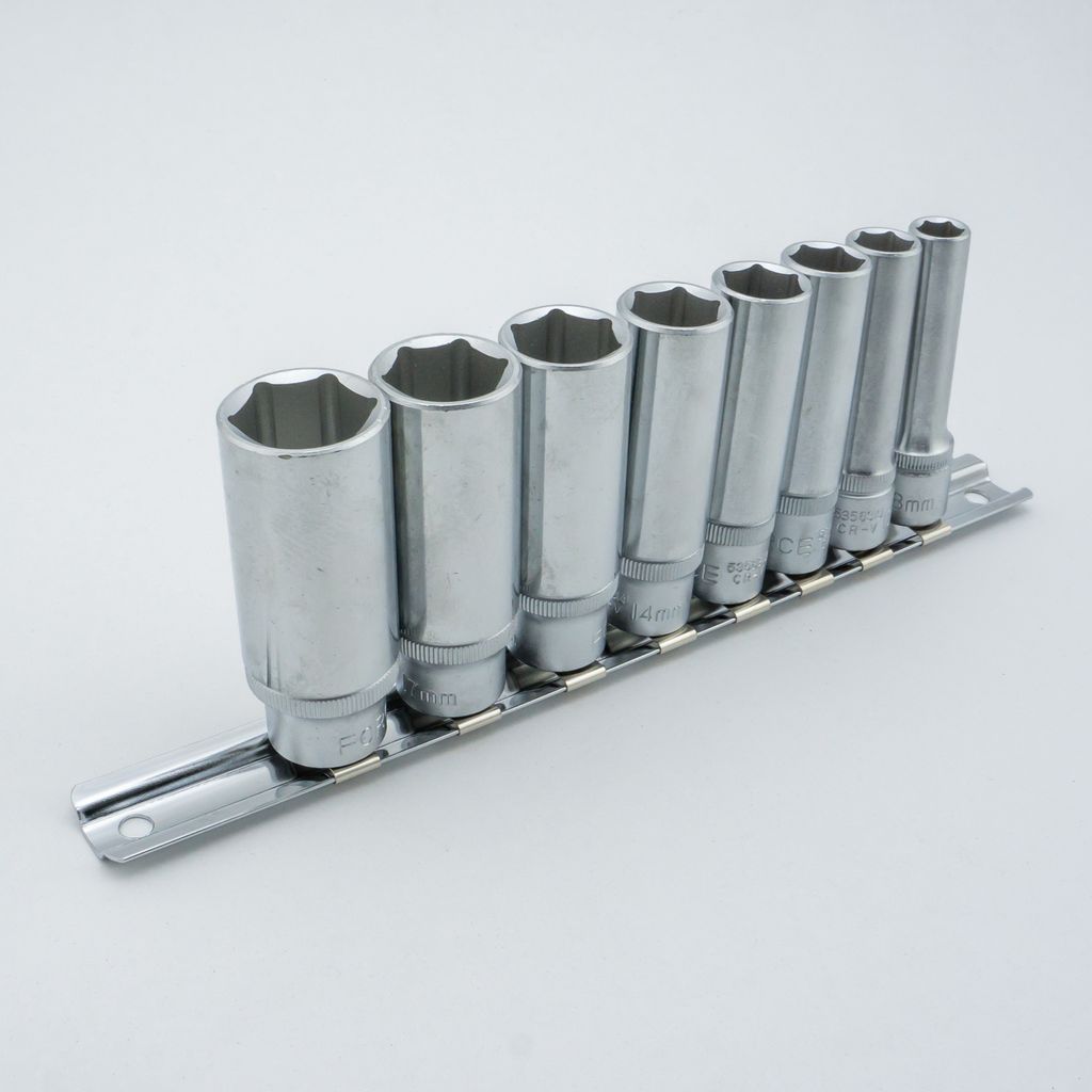 ชุดบ็อกยาว6PT. 3/8" 8ชิ้น 8-19มม. FORCE รุ่น 3082 รูปที่ 2