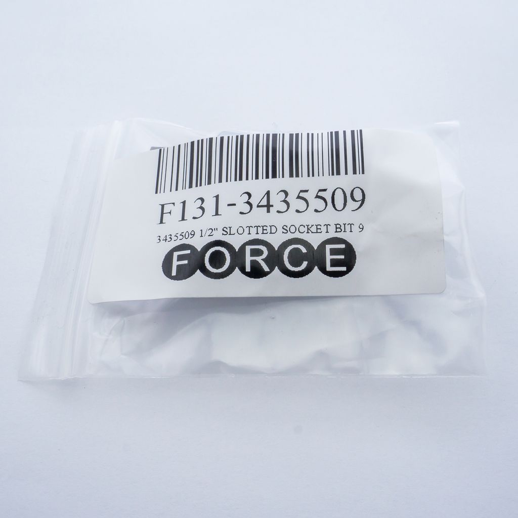 ลูกบ๊อกซ์เดือยปากแบน1/2"เบอร์ 9 FORCE รุ่น 3435509 รูปที่ 4
