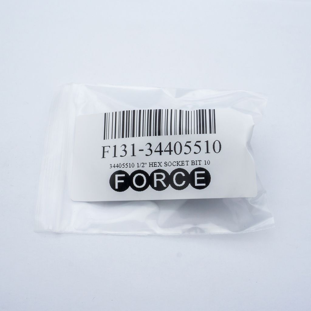 ลูกบ็อกเดือย6PT L55มม1/2"NO.10 FORCE รุ่น 34405510 รูปที่ 4