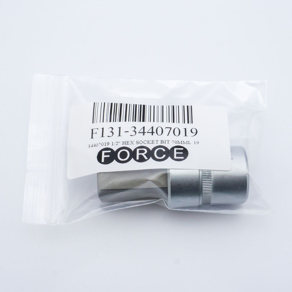 ลูกบ็อกซ์เดือย6PT1/2" L70มมNO19 FORCE รุ่น 34407019 รูปที่ 4