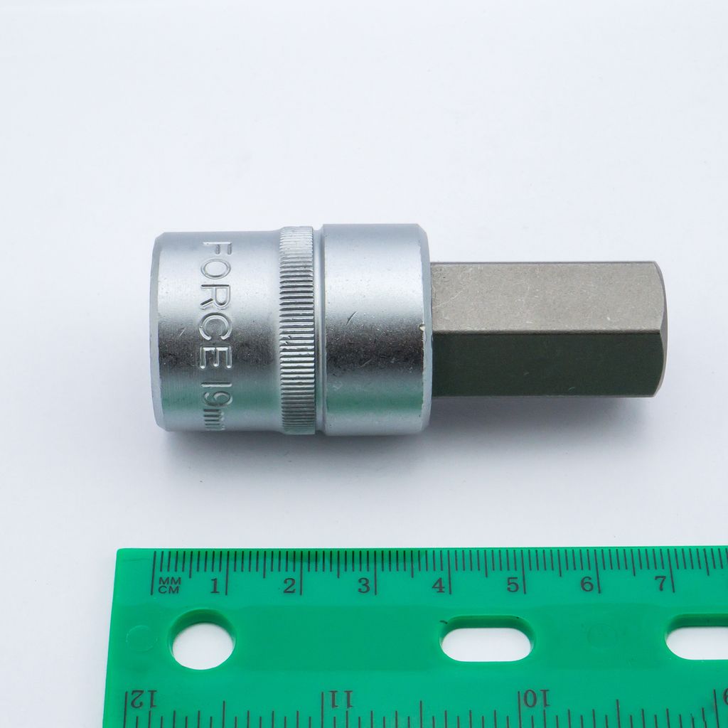 ลูกบ็อกซ์เดือย6PT1/2" L70มมNO19 FORCE รุ่น 34407019 รูปที่ 3