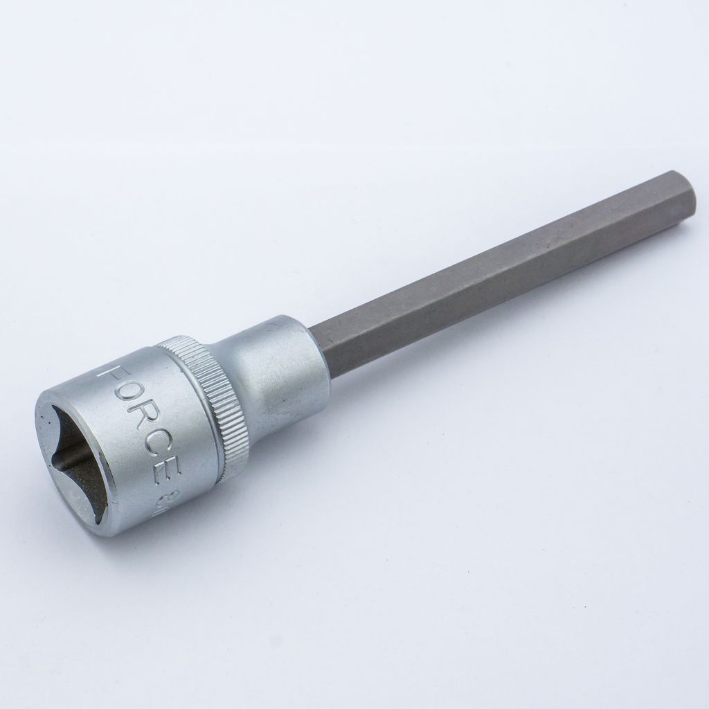 FORCE Bit Socket 6PT1/2" L110mm NO8, Model 34411008 price ฿120