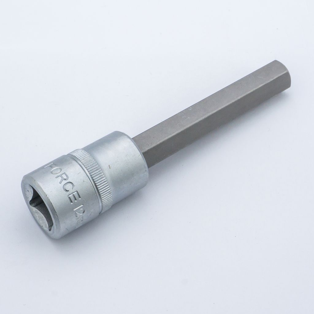 FORCE Hex Bit Socket 1/2" L110mm NO12, Model 34411012 price ฿144