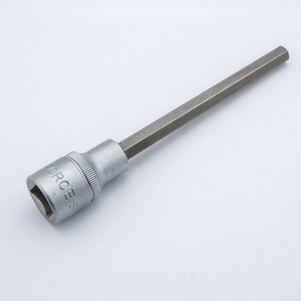 FORCE Hex Bit Socket 1/2" L140mm NO8, Model 34414008 price ฿132