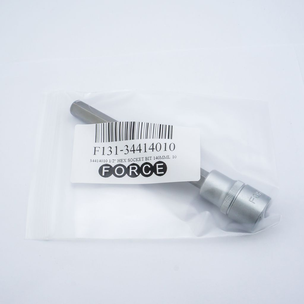 FORCE 批头套筒 6PT1/2" L140毫米 NO10 型号 34414010 图 4