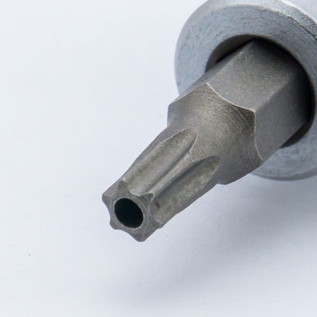 FORCE Tamper-Proof Torx Bit Socket 1/2" L55mm T25H, Model 34705525 photo 2