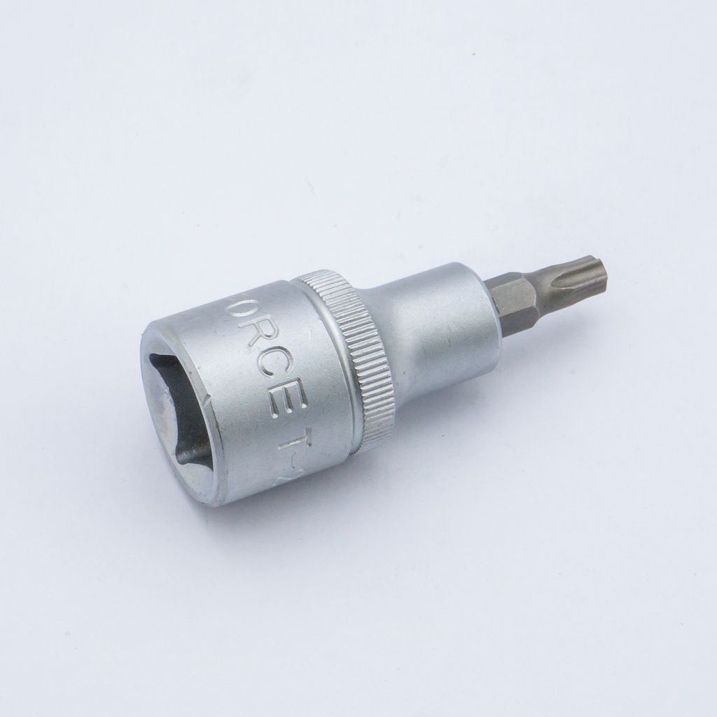 FORCE Tamper-Proof Torx Bit Socket 1/2" L55mm T27H, Model 34705527 price ฿96