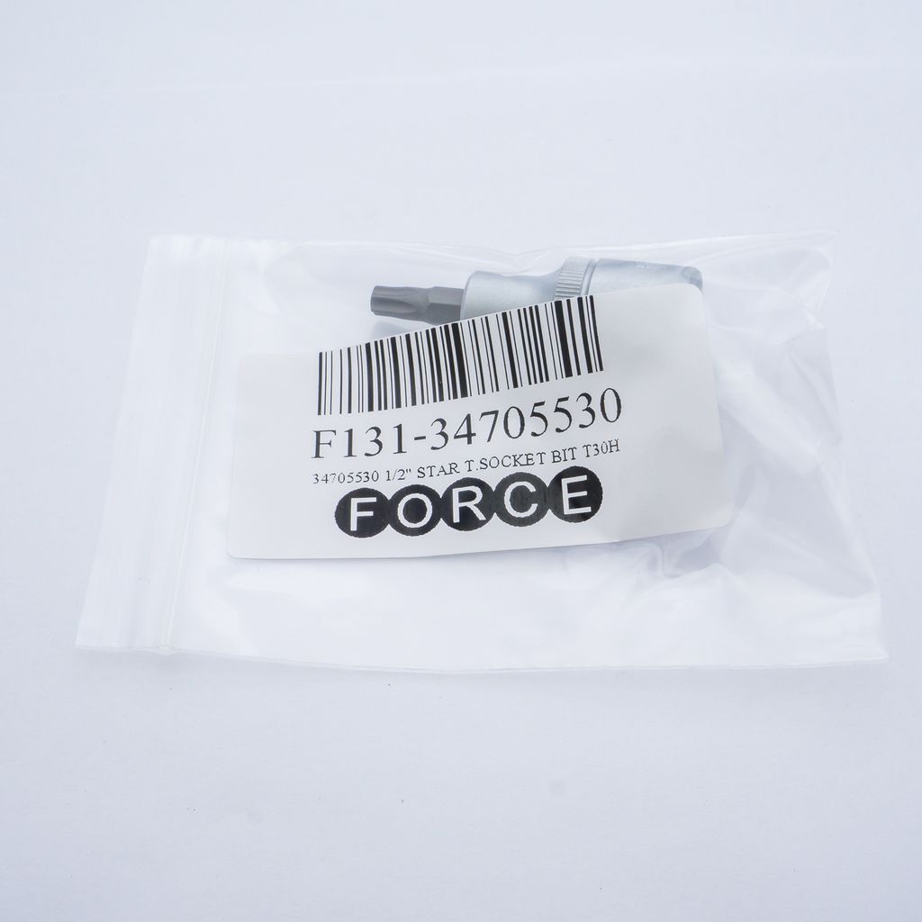 ลูกบ็อกเดือยจีบรู1/2" L55มม T30H FORCE รุ่น 34705530 รูปที่ 4