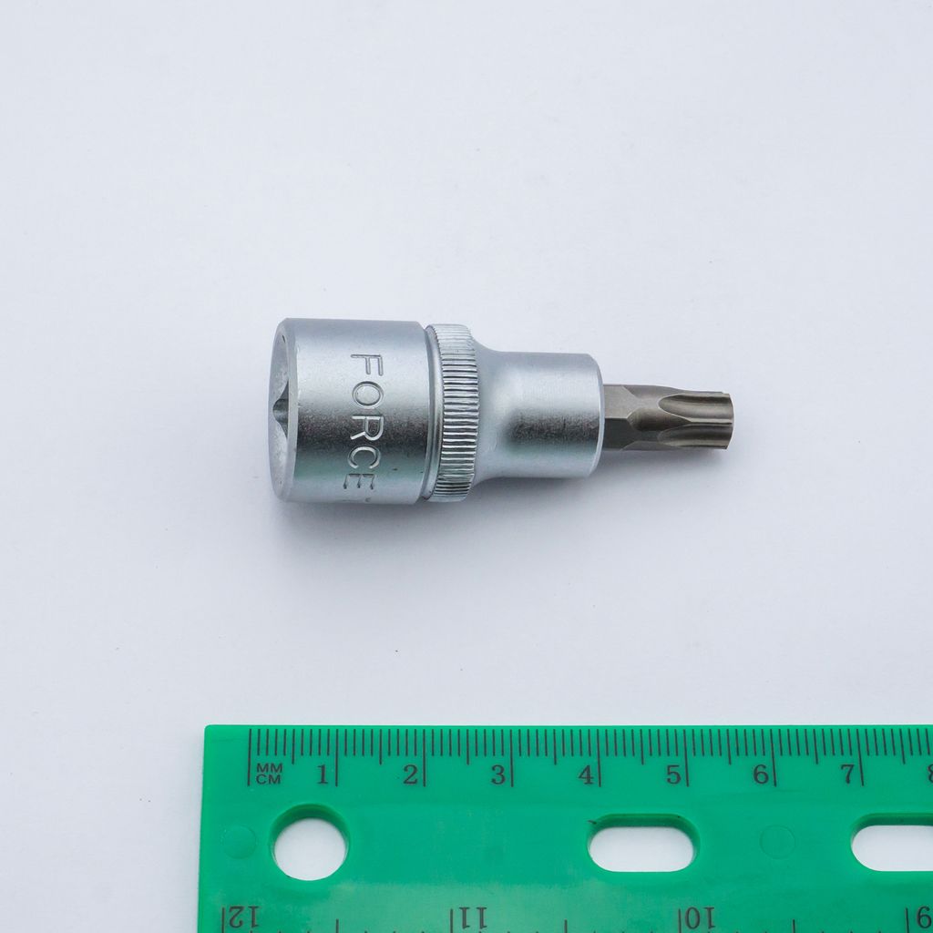 ลูกบ็อกเดือยจีบรู1/2" L55มม T45H FORCE รุ่น 34705545 รูปที่ 3
