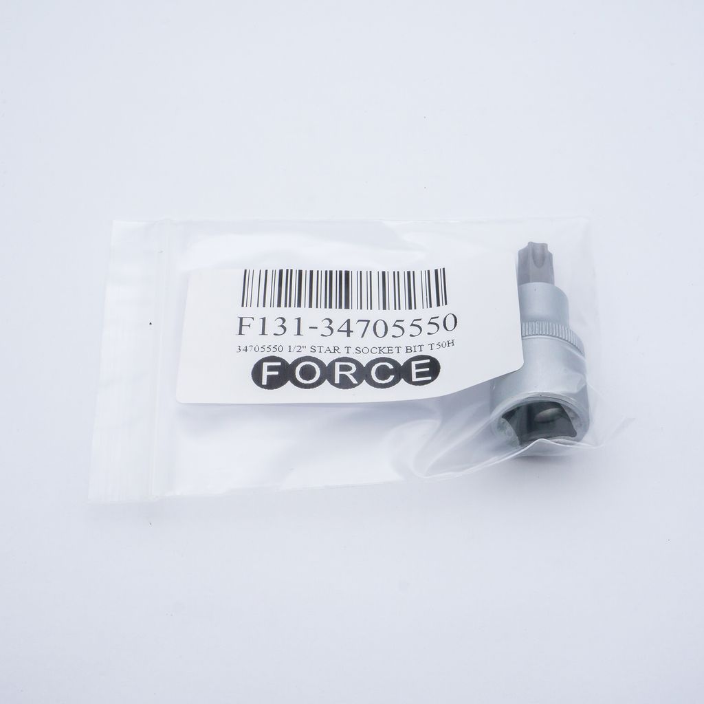 ลูกบ็อกเดือยจีบรู1/2" L55มม T50H FORCE รุ่น 34705550 รูปที่ 4