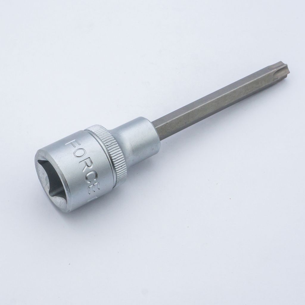 ลูกบ็อกเดือยจีบรู1/2"L100มม T40H FORCE รุ่น 34710040 ราคา ฿108