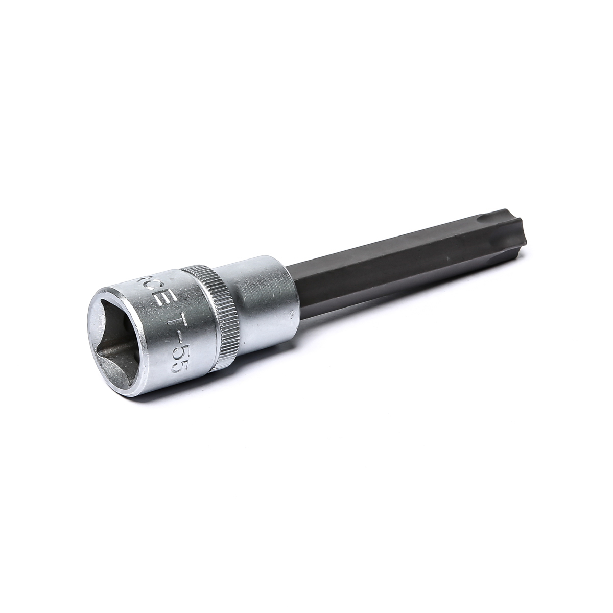 ลูกบ็อกเดือยจีบรู1/2"L100มม T55H FORCE รุ่น 34710055 ราคา ฿120