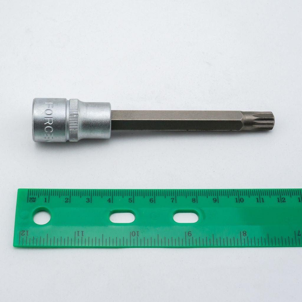1/2"SPLINE SOCKET BIT 120MMLM10 FORCE รุ่น 34812010 รูปที่ 5