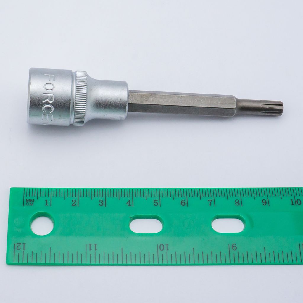 FORCE 花键旋具套筒 1/2" NO.6 型号 34910006 图 5