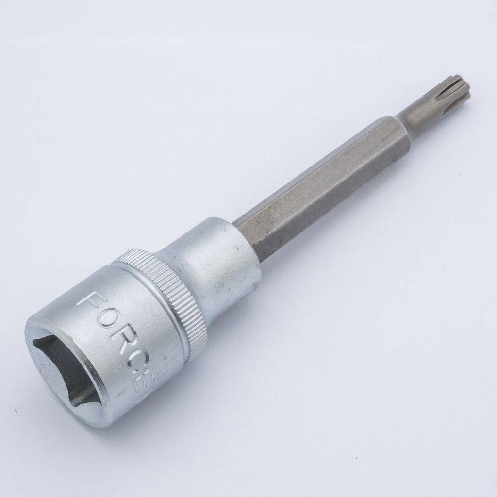 FORCE 花键旋具套筒 1/2" NO.6 型号 34910006 价格 ฿120
