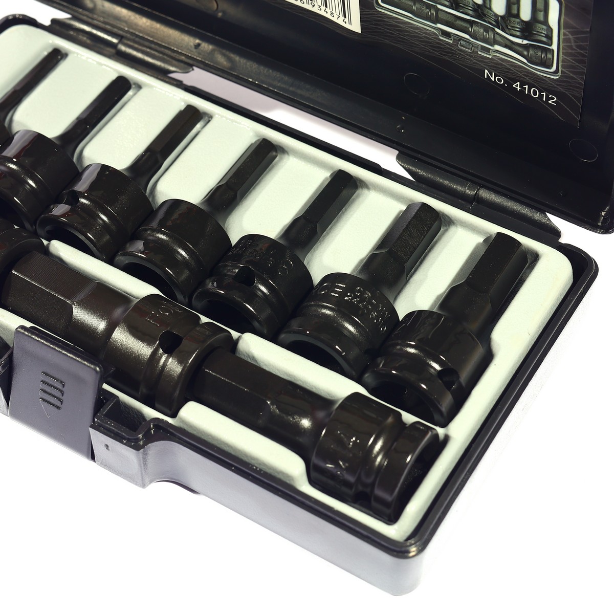 ชุดบ็อก6เหลี่ยมเดือยดำ1/2" 10ชิ้น FORCE รุ่น 41012 ราคา ฿1,380