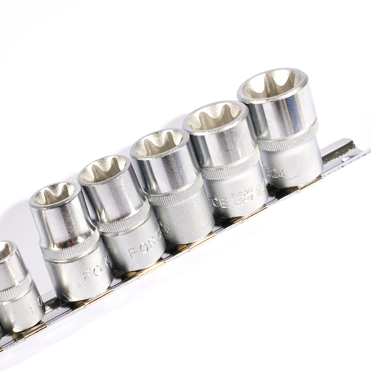 ชุดลูกบ๊อกซ์หัวจีบ 1/2" 15 ชิ้น FORCE รุ่น 4158 รูปที่ 3