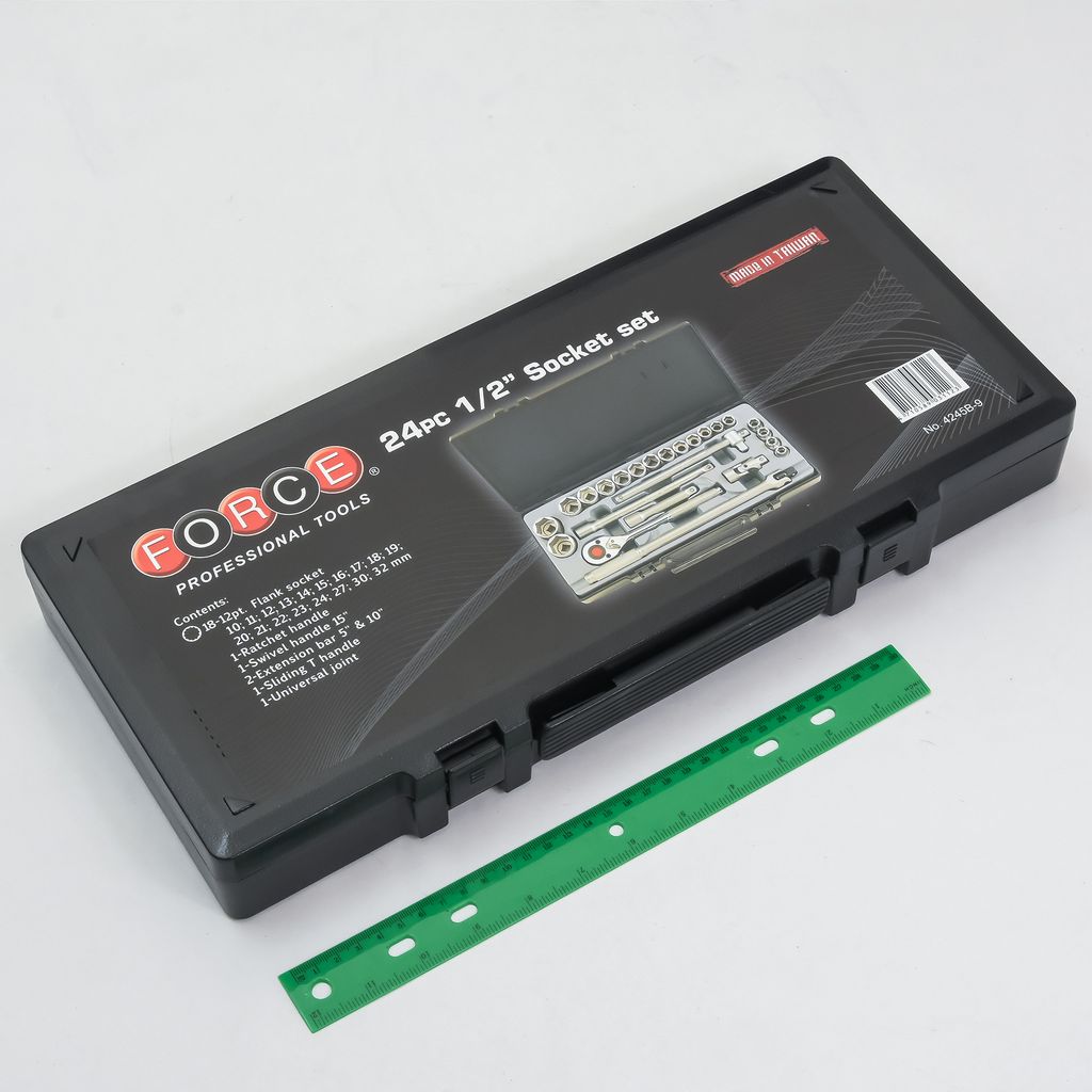 ชุดลูกบ๊อกซ์ 12 PT.1/2" 24ชิ้น FORCE รุ่น 4245B-9 รูปที่ 4