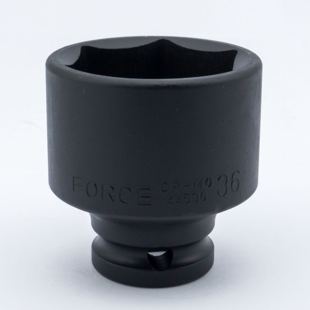 ลูกบ็อกซ์ลม 1/2" 6เหลี่ยม เบอร์ 36 FORCE รุ่น 44536 รูปที่ 4