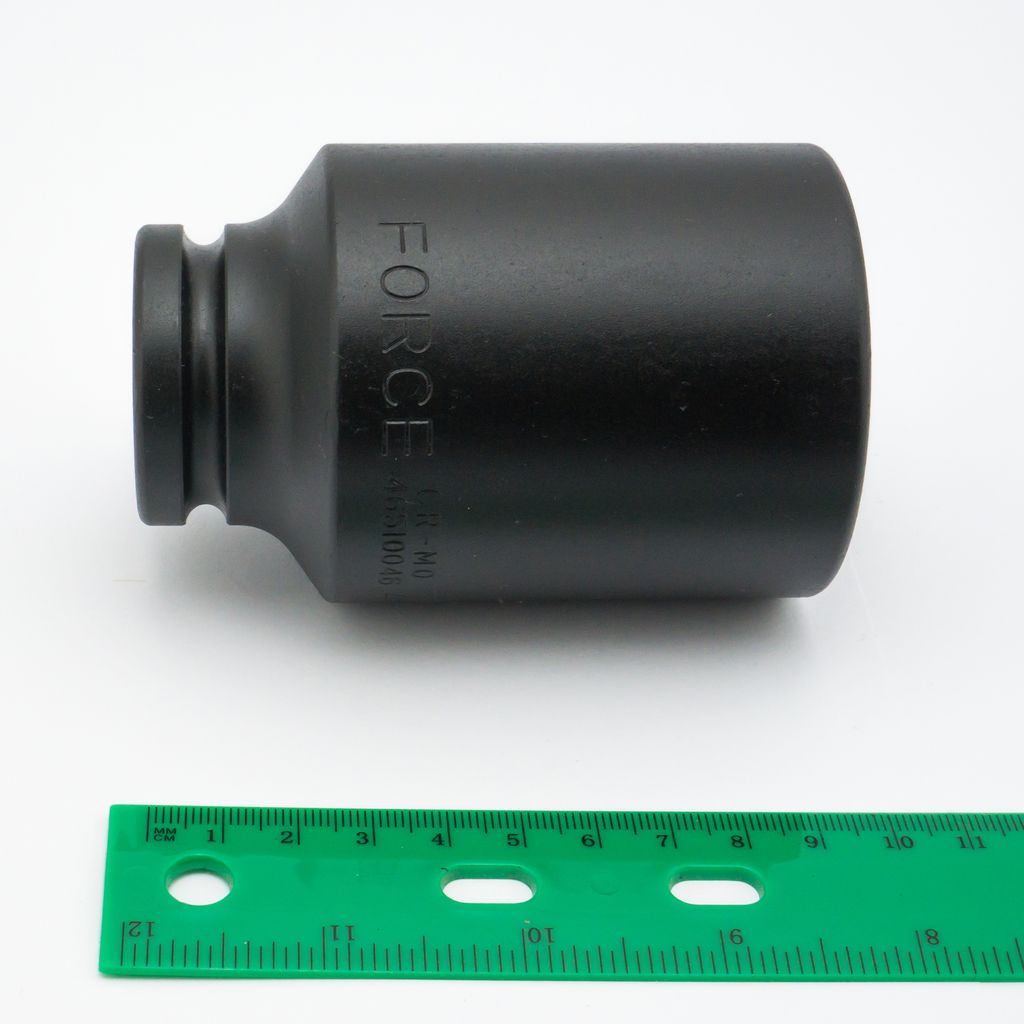 ลูกบ๊อกซ์ลม6PT.100MM 3/4"เบอร์46 FORCE รุ่น 46510046 รูปที่ 5