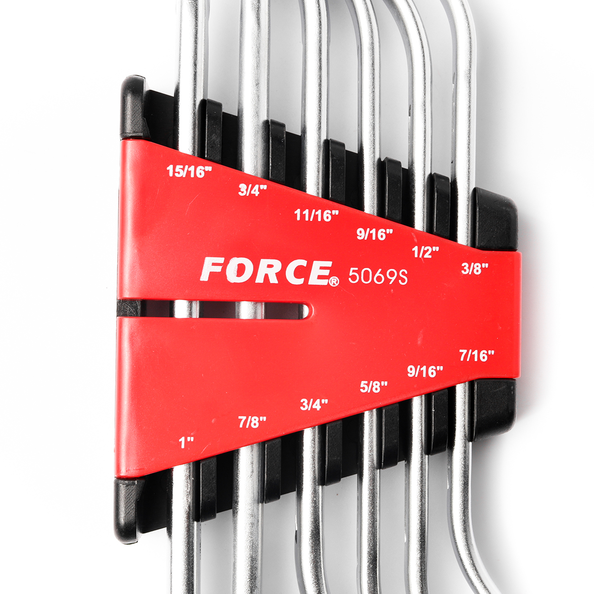 ชุดประแจแหวน 45 องศา 6 ชิ้น หน่วยนิ้ว FORCE รุ่น 5069S รูปที่ 2