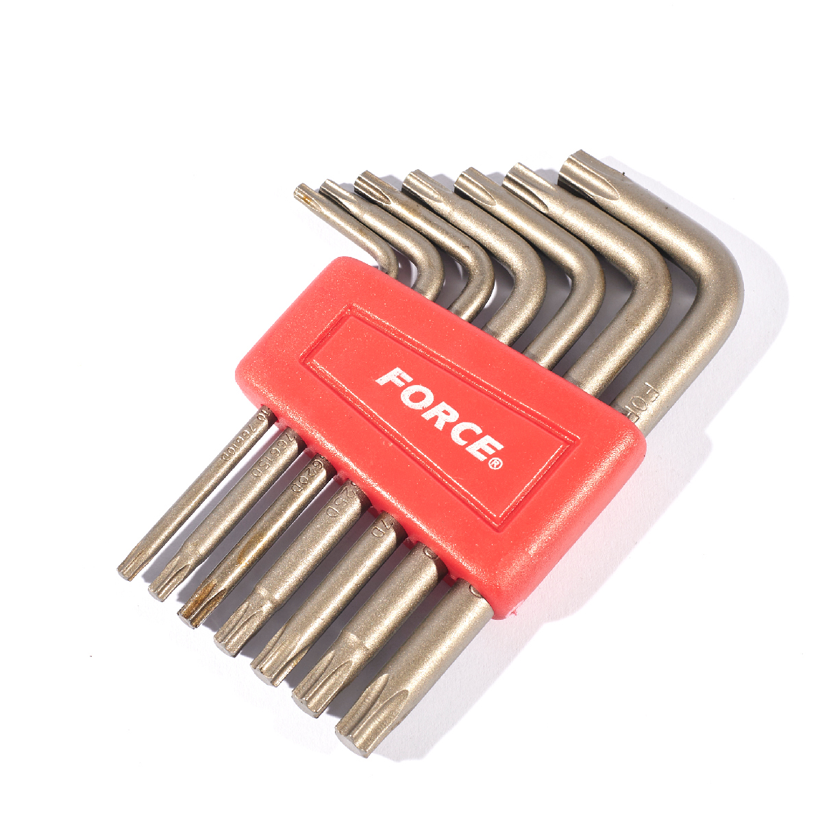 ชุดประแจแอลหัวจีบ 7 ชิ้น T10-T40 FORCE รุ่น 5071 ราคา ฿380