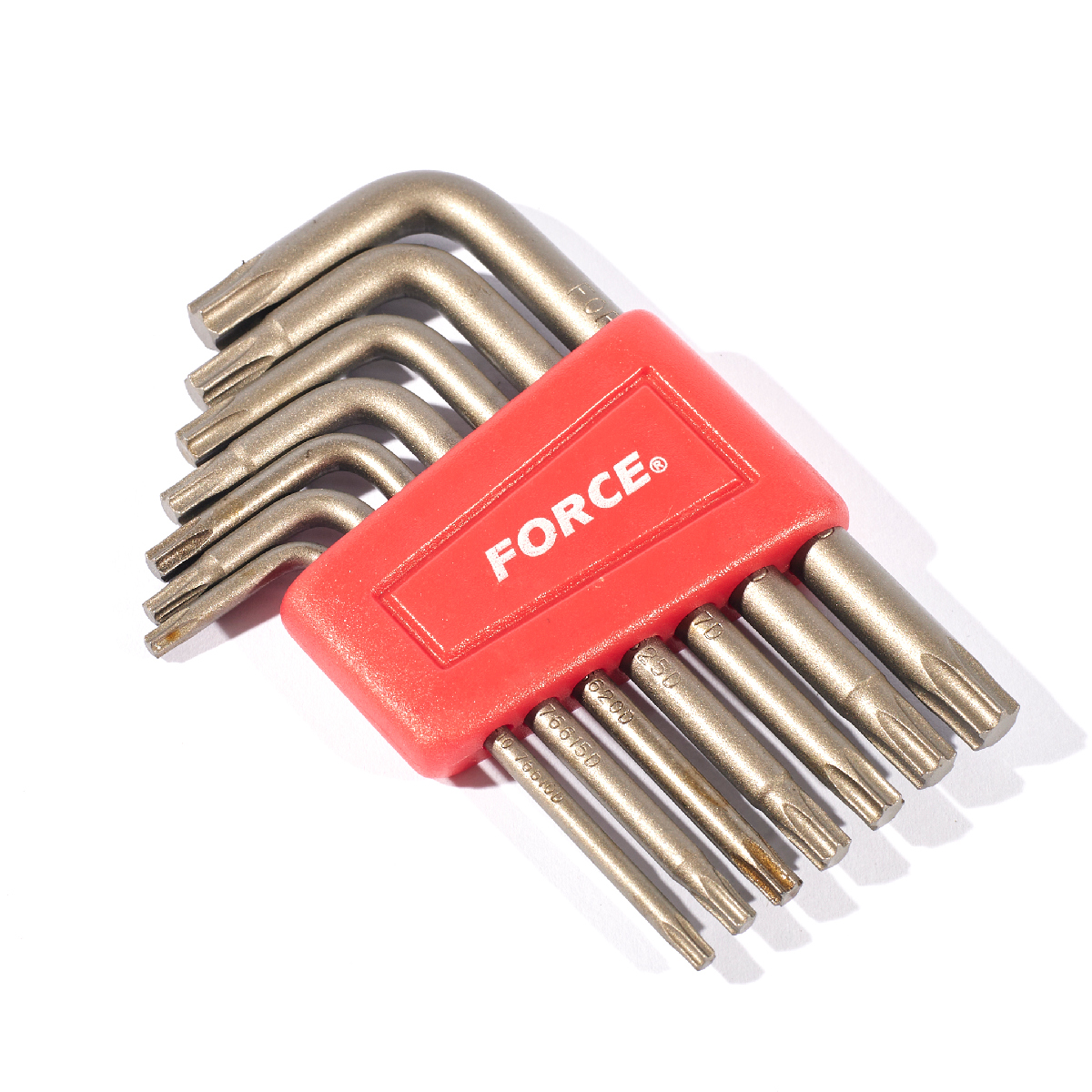 ชุดประแจแอลหัวจีบ 7 ชิ้น T10-T40 FORCE รุ่น 5071 รูปที่ 2