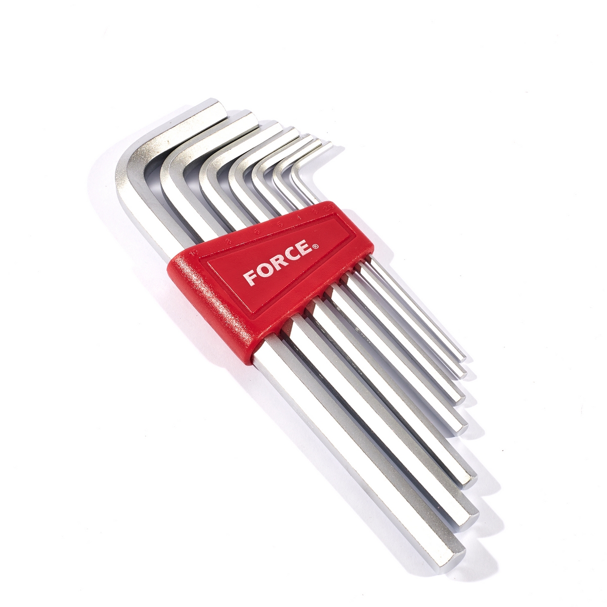 ชุดประแจหกเหลี่ยม 7 ชิ้น แบบยาว FORCE รุ่น 5072L รูปที่ 2