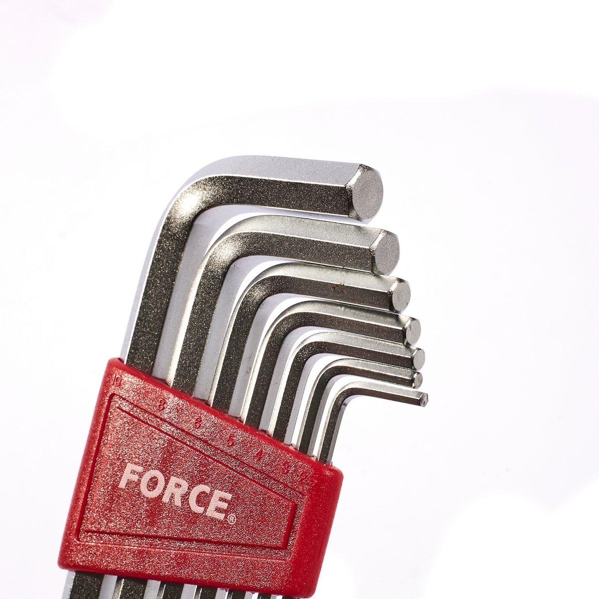 ชุดประแจ L 6PT. หัวบอล ยาวพิเศษ 2.5-10 มม. FORCE รุ่น 5072XLB รูปที่ 3