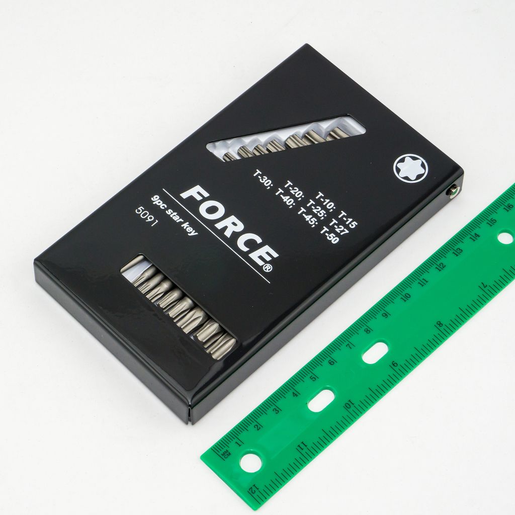 ชุดประแจหัวจีบ T10-T50 FORCE รุ่น 5091 รูปที่ 5