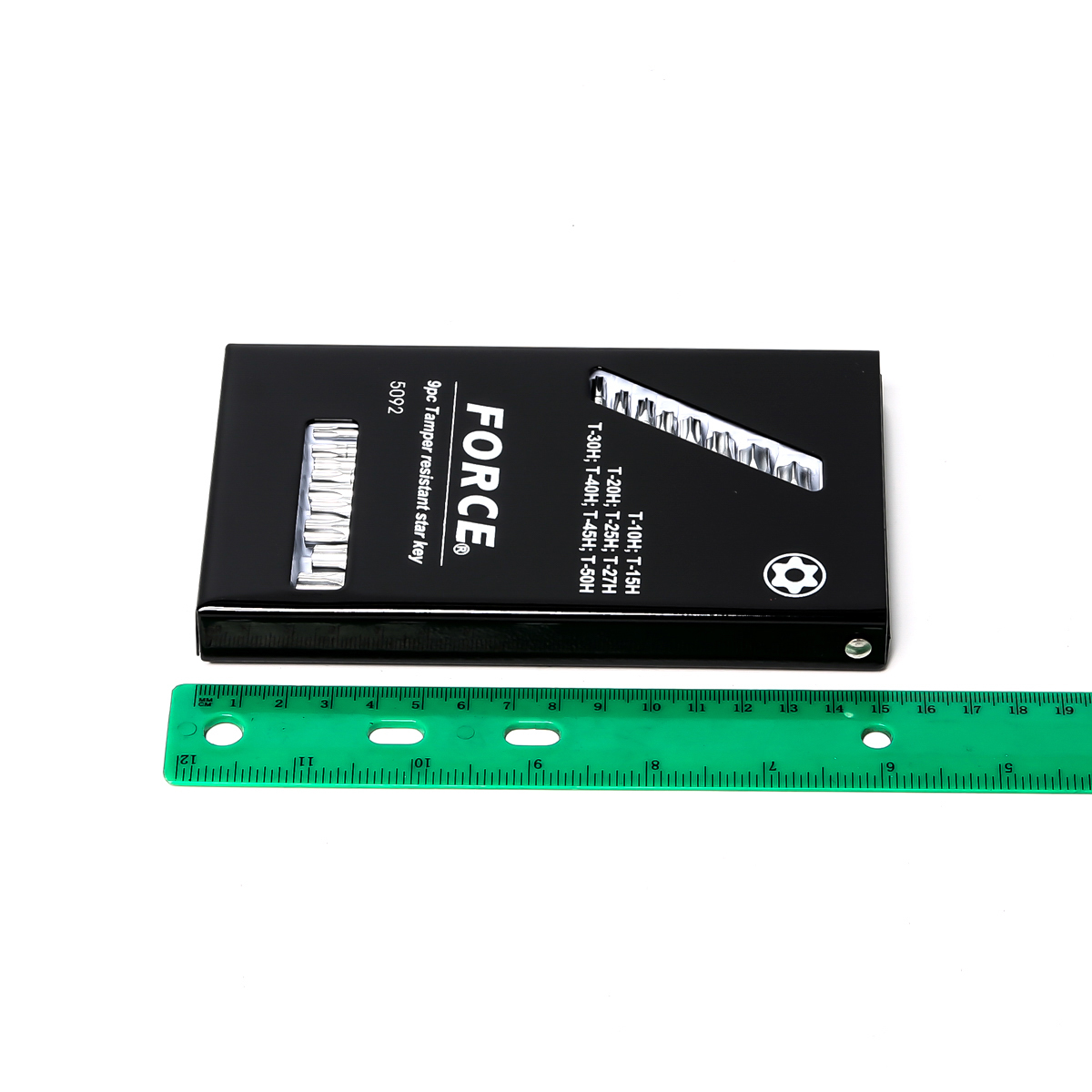 ชุดประแจแอลจีบมีรู 9 ชิ้น T10H-T50H FORCE รุ่น 5092 รูปที่ 4