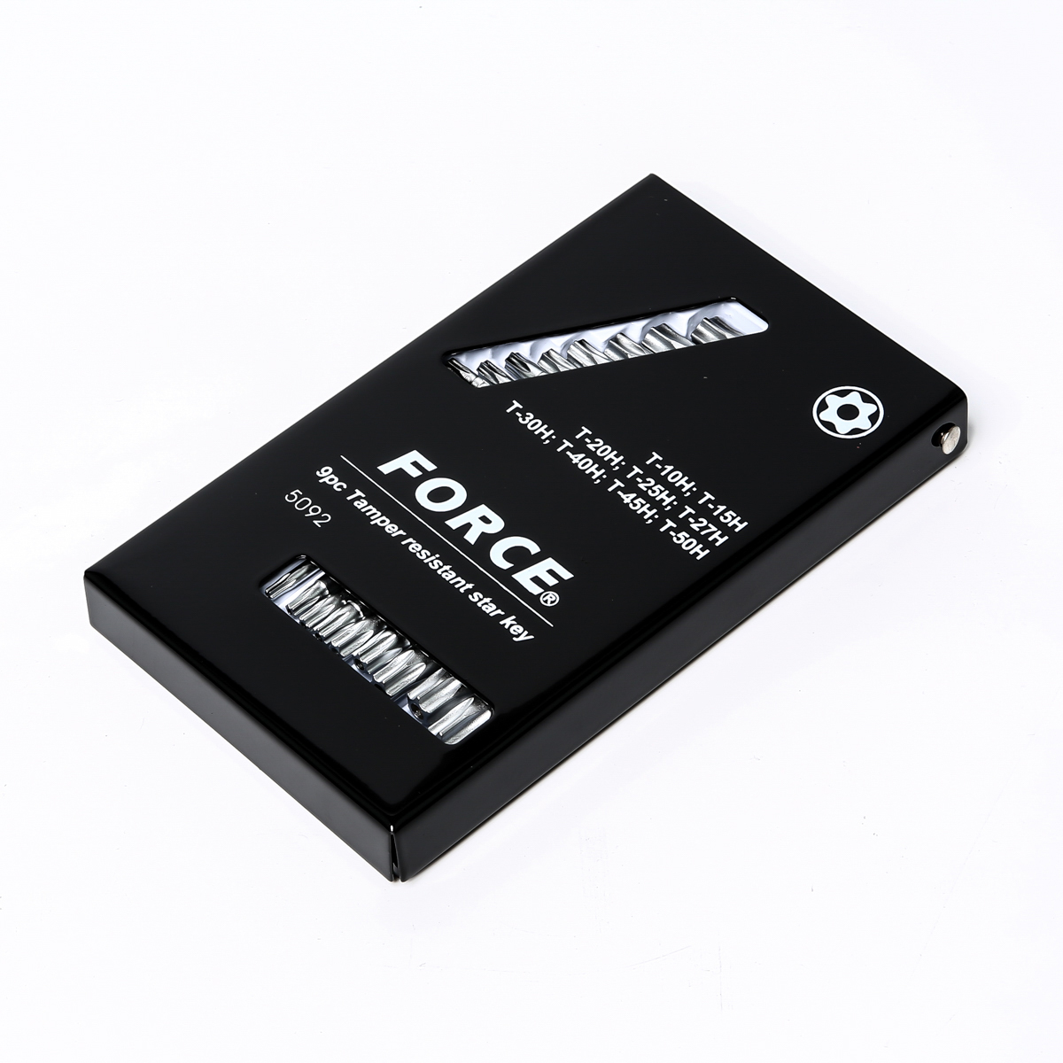 ชุดประแจแอลจีบมีรู 9 ชิ้น T10H-T50H FORCE รุ่น 5092 รูปที่ 5