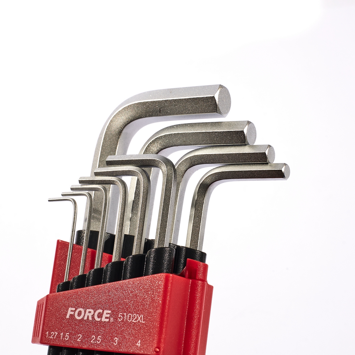 ชุดประแจ L 6 เหลี่ยมยาวพิเศษ 10 ชิ้น FORCE รุ่น 5102XL รูปที่ 4