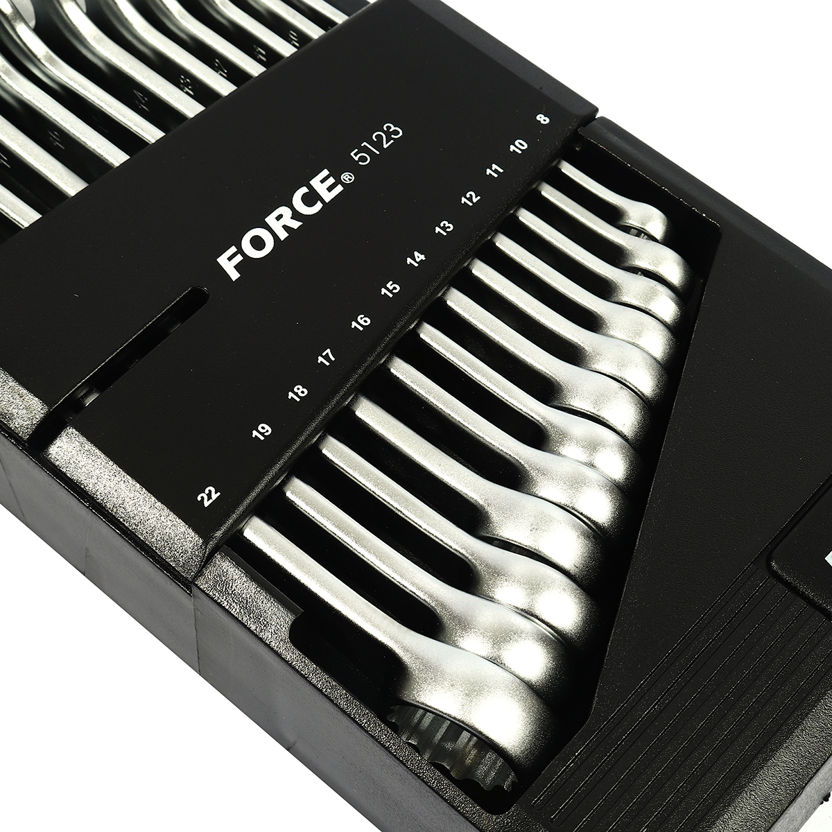ชุดประแจแหวนข้างปากตาย 12 ชิ้น 8-22 มม. FORCE รุ่น 5123 รูปที่ 3