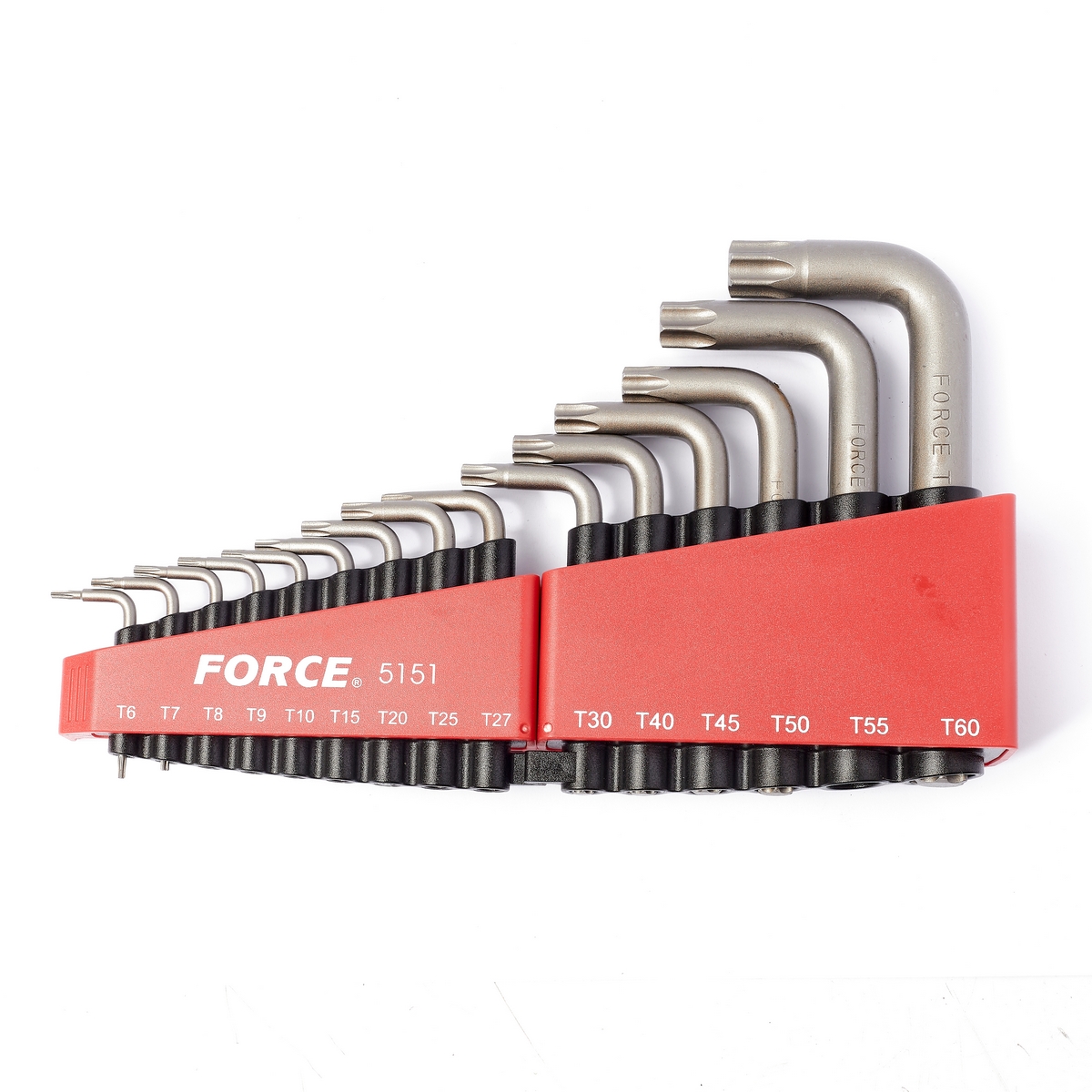 ชุดประแจหัวจีบ 15 ชิ้น T6-T60 FORCE รุ่น 5151 รูปที่ 2