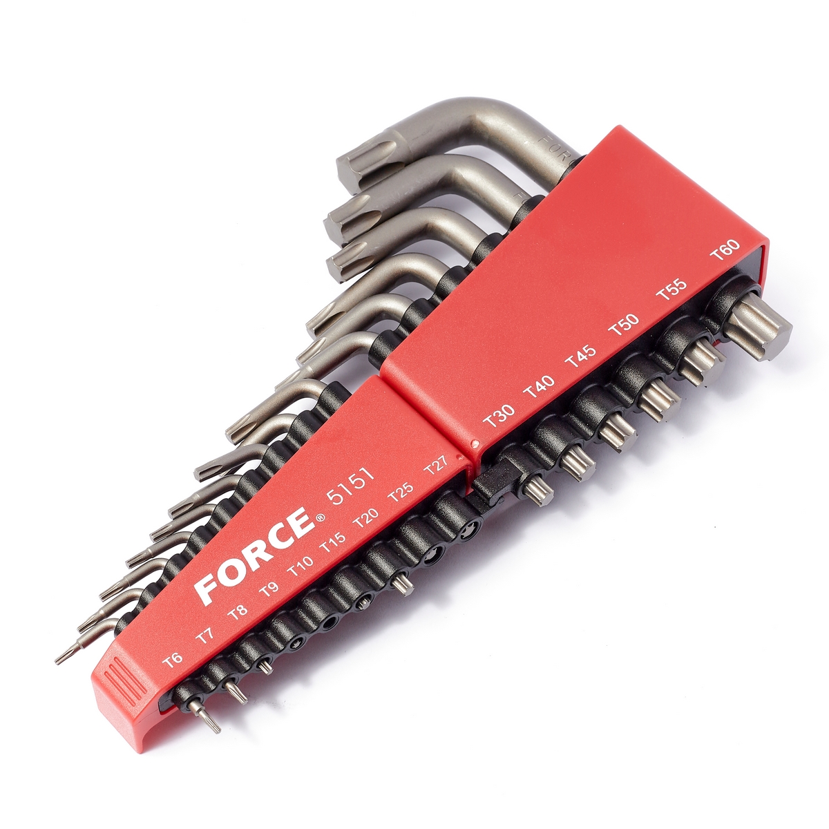 ชุดประแจหัวจีบ 15 ชิ้น T6-T60 FORCE รุ่น 5151 ราคา ฿960