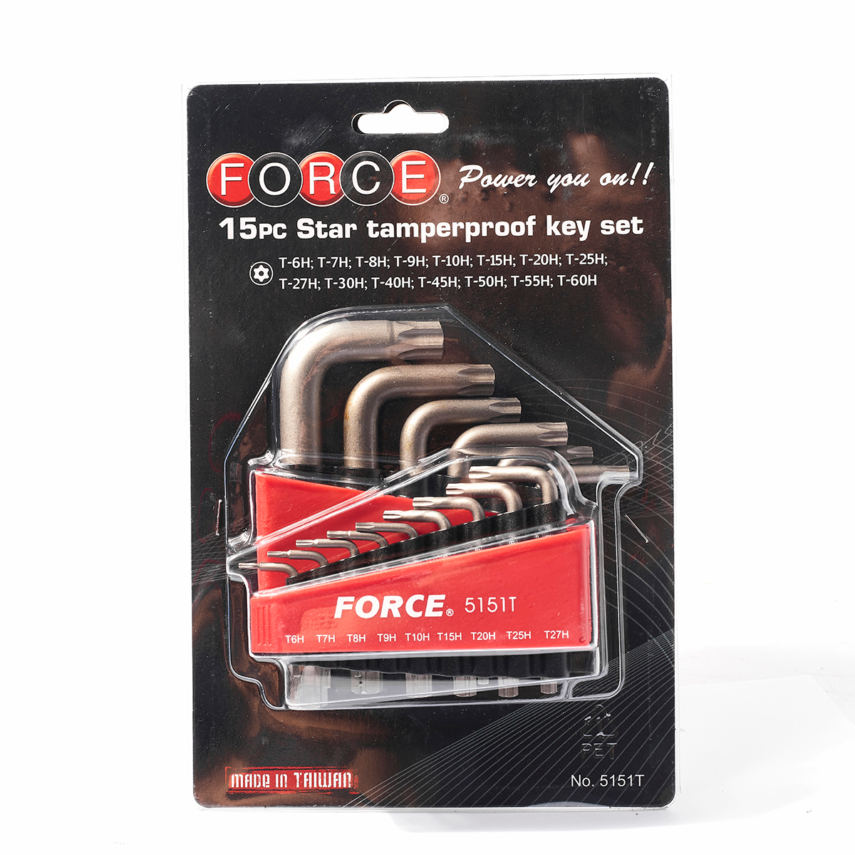 ชุดประแจหัวจีบแกนกลวง 15 ชิ้น FORCE รุ่น 5151T รูปที่ 4