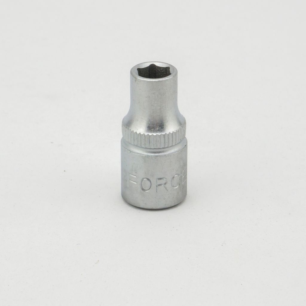 ลูกบ็อกซ์สั้น1/4" 6เหลี่ยม NO.5.5 FORCE รุ่น 525055 รูปที่ 4