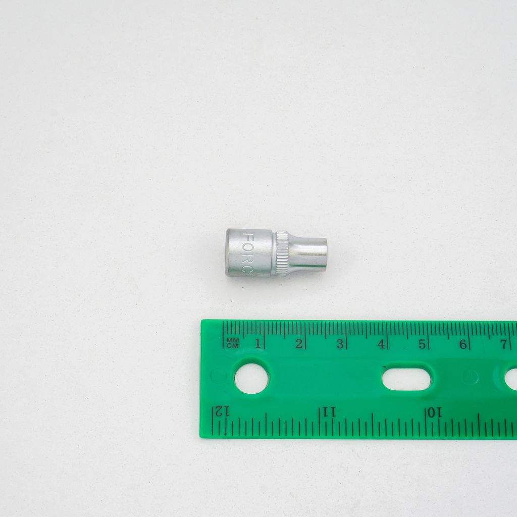 ลูกบ็อกซ์สั้น1/4" 6เหลี่ยม NO.5.5 FORCE รุ่น 525055 รูปที่ 5
