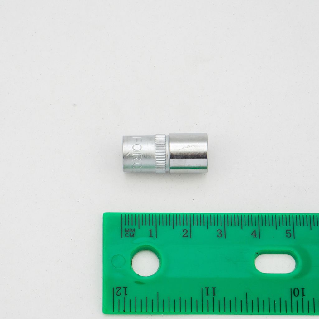 ลูกบ็อกซ์สั้น1/4" 6เหลี่ยม NO.8 FORCE รุ่น 52508 รูปที่ 5