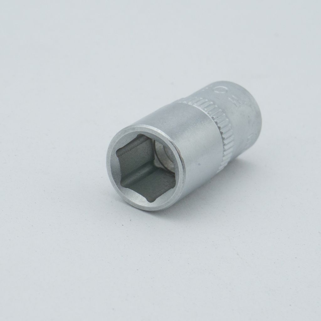 ลูกบ็อกซ์สั้น1/4" 6เหลี่ยม NO.8 FORCE รุ่น 52508 รูปที่ 3