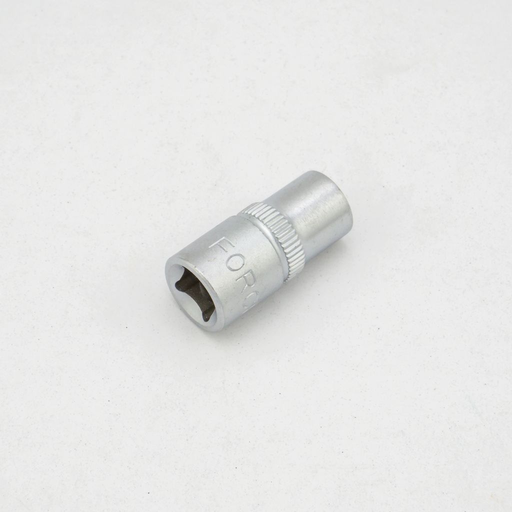 ลูกบ็อกซ์สั้น1/4" 6เหลี่ยม NO1/4" FORCE รุ่น 5251.4 ราคา ฿18