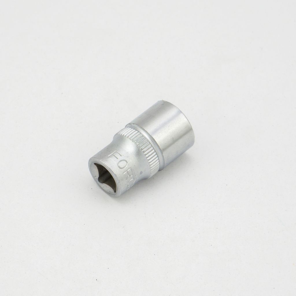 ลูกบ็อกซ์สั้น1/4" 6เหลี่ยม NO.10 FORCE รุ่น 52510 ราคา ฿20.4