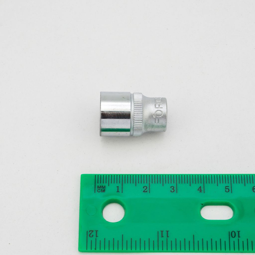 ลูกบ็อกซ์สั้น1/4" 6เหลี่ยม NO.12 FORCE รุ่น 52512 รูปที่ 5