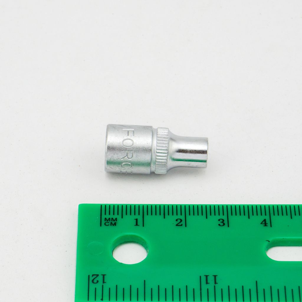 ลูกบ็อกซ์สั้น1/4" 6PT NO.3/16" FORCE รุ่น 5253.16 รูปที่ 5