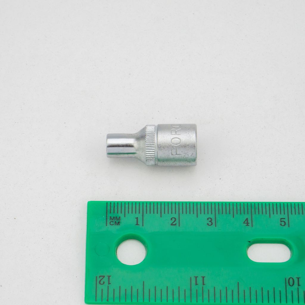 ลูกบ็อกซ์สั้น1/4" 6PT NO.5/32" FORCE รุ่น 5255.32 รูปที่ 5