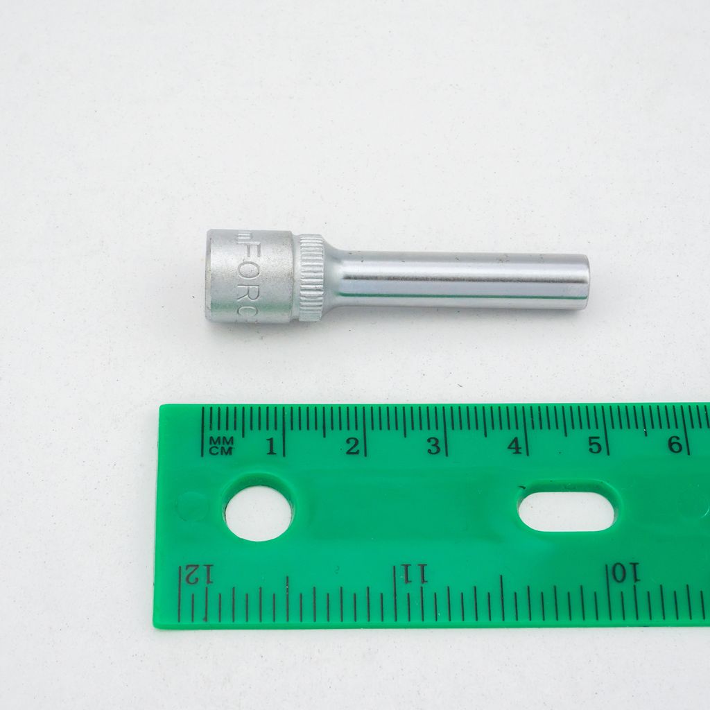 FORCE Socket 6PT.50MM1/4" No. 4.5, Model 52550045 photo 5