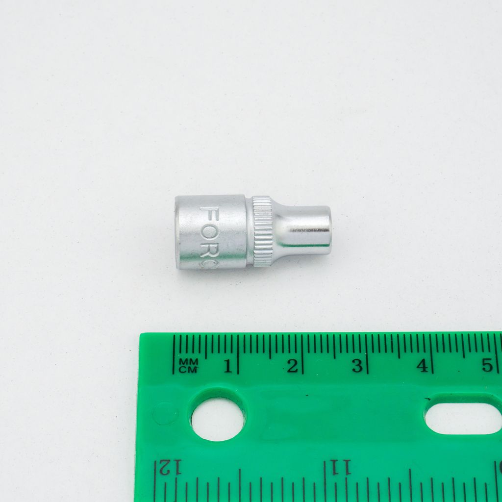 ลูกบ๊อกซ์หัวจีบ 1/4" 25MM ขนาด E6 FORCE รุ่น 52606 รูปที่ 5