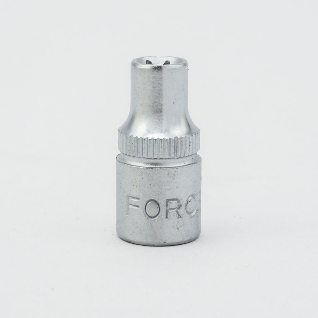 ลูกบ๊อกซ์หัวจีบ 1/4" 25MM ขนาด E6 FORCE รุ่น 52606 รูปที่ 4