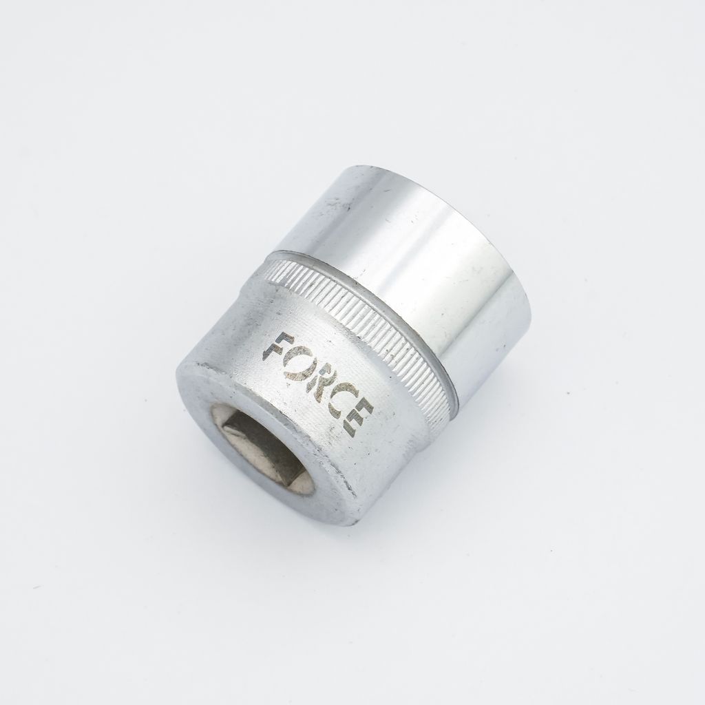 FORCE Socket SQ.DR3/8" Size 13/16" (12PT), Model 53813.16 price ฿48